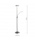 Floor Lamp Satin Chrome