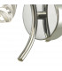 Wall Light Polished Chrome With Twisted Open Glass