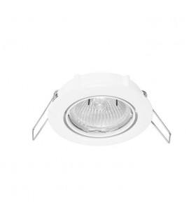 1 Light Recessed Downlight Matt White - 1