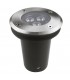 LED 3 Light Recessed Outdoor Ground Light Stainless Steel IP67 - 1