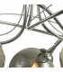 Semi Flush Ceiling Light Light Polished Chrome With Smoked Glass, 3x G9