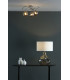 Semi Flush Ceiling Light Light Polished Chrome With Smoked Glass, 3x G9
