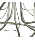 Semi Flush Ceiling Light Light Polished Chrome With Twisted Closed Glass, 5x G9