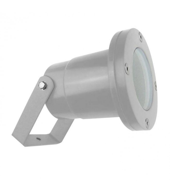 1 Light Outdoor Spotlight Grey IP65 - 1