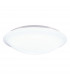 Simple Round White Acrylic Flush Ceiling Light IP44