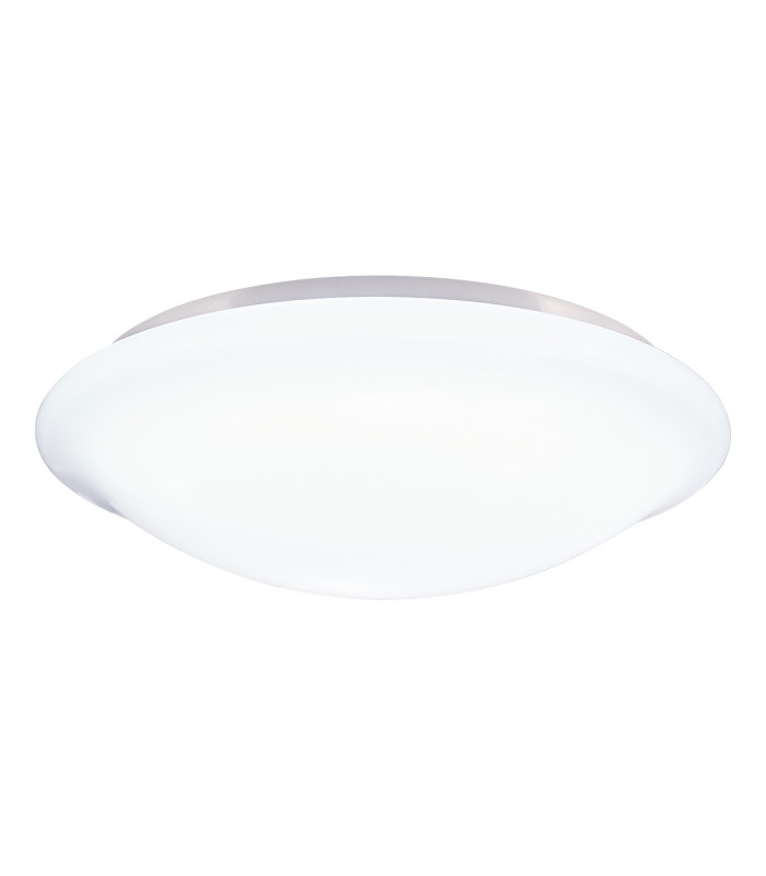 Simple Round White Acrylic Flush Ceiling Light IP44