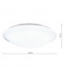 Simple Round White Acrylic Flush Ceiling Light IP44