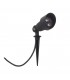 LED 3 Light Outdoor Spotlight Black IP65 - 1