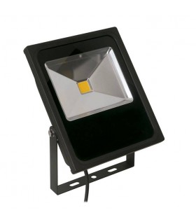 LED 1 Light Flood Light Outdoor Spotlight Black IP65 - 1