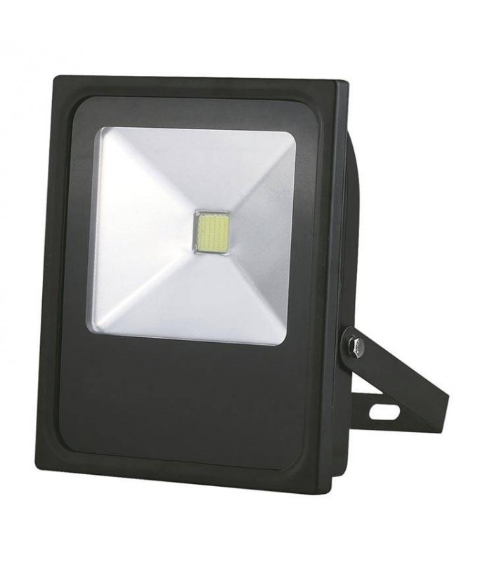 LED 1 Light Flood Light Outdoor Spotlight Black IP65 - 1
