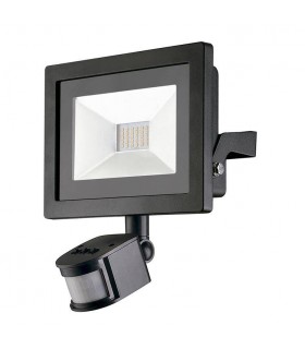 LED Flood Light Outdoor Spotlight Black IP44 - 1