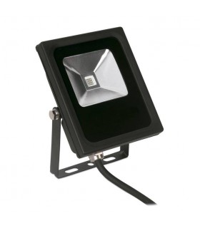 LED 1 Light Flood Light Outdoor Spotlight Black IP65 - 1