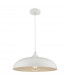 Dome Single Pendant Light White, 1x E27