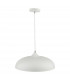 Dome Single Pendant Light White, 1x E27