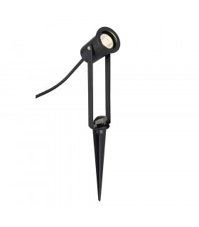 Outdoor 6W LED Mini Spike Light Matt Black 3000K, IP65