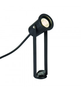 Outdoor 6W LED Mini Spike Light Matt Black 3000K, IP65
