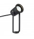 Outdoor 12W LED Spike Light Matt Black 4000K, IP65