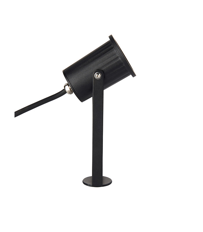 Outdoor 12W LED Spike Light Matt Black 4000K, IP65