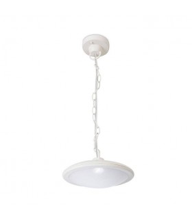 LED Outdoor Ceiling Pendant Light White IP44 - 1
