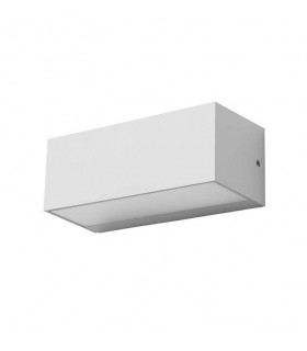 1 Light Outdoor Wall Light White IP65 - 1