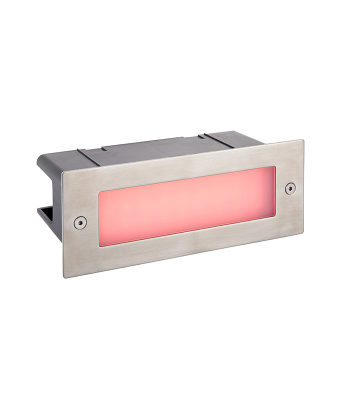 Outdoor LED 3.5W Recessed Brick Light, Marine Grade Stainless Steel, IP44 - 3
