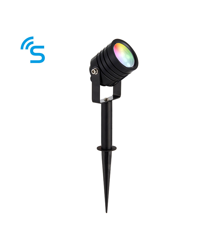Outdoor Integrated LED 2.5W Spike Light Black, IP65 - 1
