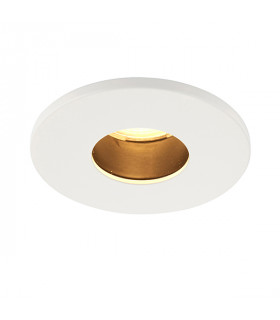 Fire Rated GU10 Recessed Downlight, Matt White - 2