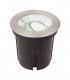 Outdoor 16.5W LED Recessed Ground Light Brushed Stainless Steel, IP67, 4000K - 1