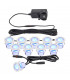 Outdoor Reccessed Ground 10x 0.45W Decking Lights, IP44 - 1