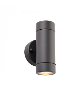 Outdoor Up Down Dimmable Wall Light Anthracite IP44-1