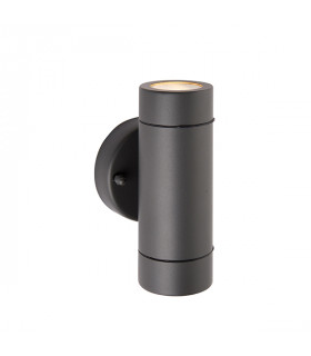 Outdoor Up Down Dimmable Wall Light Anthracite IP44-2