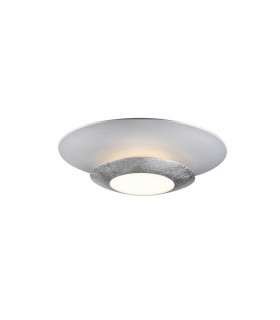 Flush Ceiling Light Round Matt White -1