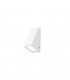 1 Light Outdoor Wall Light White IP44 - 1