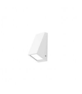 1 Light Outdoor Wall Light White IP44 - 1
