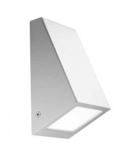 1 Light Outdoor Wall Light Grey IP44 - 1