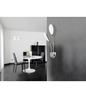 2 Light Wall Lamp Chrome -1