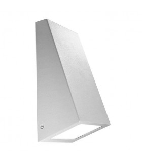 1 Light Outdoor Wall Light Grey IP44 - 1