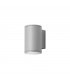 LED Outdoor Surface Mounted Wall Light Grey IP54 - 1