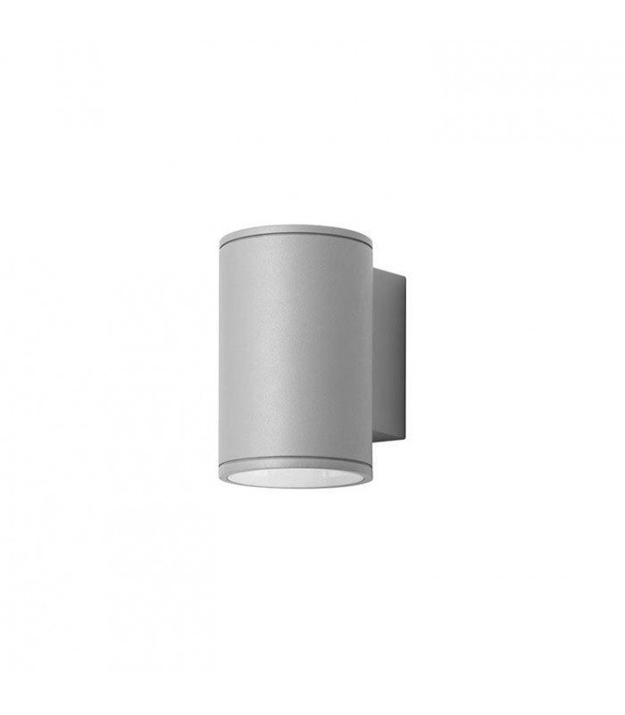 LED Outdoor Surface Mounted Wall Light Grey IP54 - 1