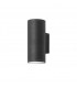 LED Outdoor Surface Mounted Wall Light Black IP54 - 1