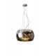 5 Light Round Crystal Ceiling Pendant Chrome Mirror G9 -1