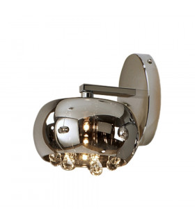 Crystal Wall Lamp Chrome Mirror G9 -1