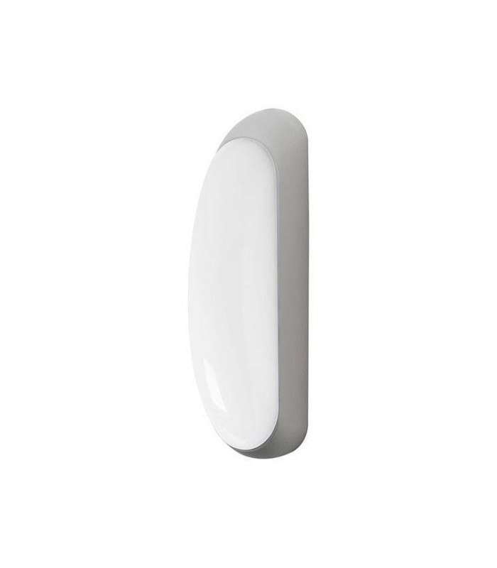 LED Outdoor Wall Light Grey IP44 - 1