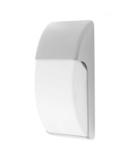 1 Light Outdoor Wall Light Grey IP65 - 1