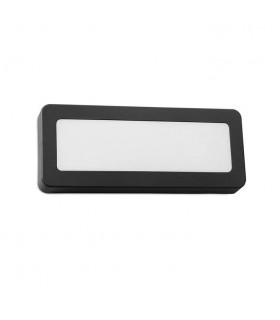 LED Outdoor Wall Light Black, Grey IP65 - 1