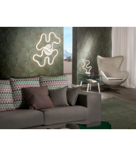 Flush Ceiling Light White -1