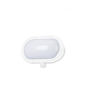 LED Outdoor Surface Mounted Wall Light White IP44 - 1