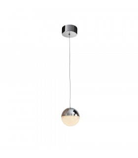 Globe Ceiling Pendant Chrome -1