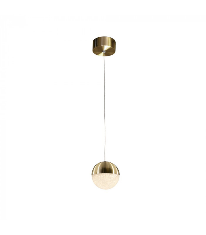 Globe Ceiling Pendant Brass -3