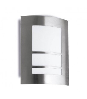1 Light Outdoor Wall Light Stainless Steel IP55 - 1